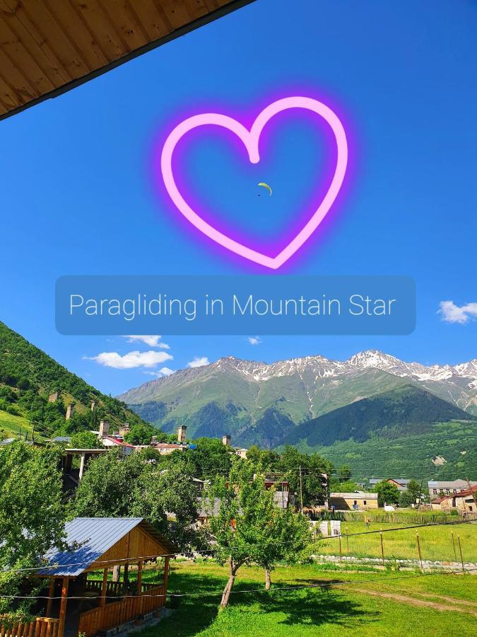 Отель Mountain Star In Местия Экстерьер фото