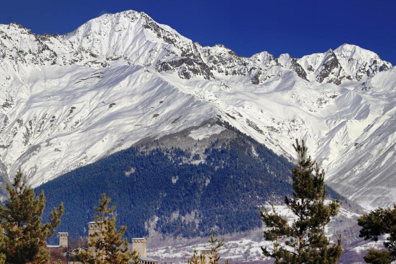 Отель Mountain Star In Местия Экстерьер фото